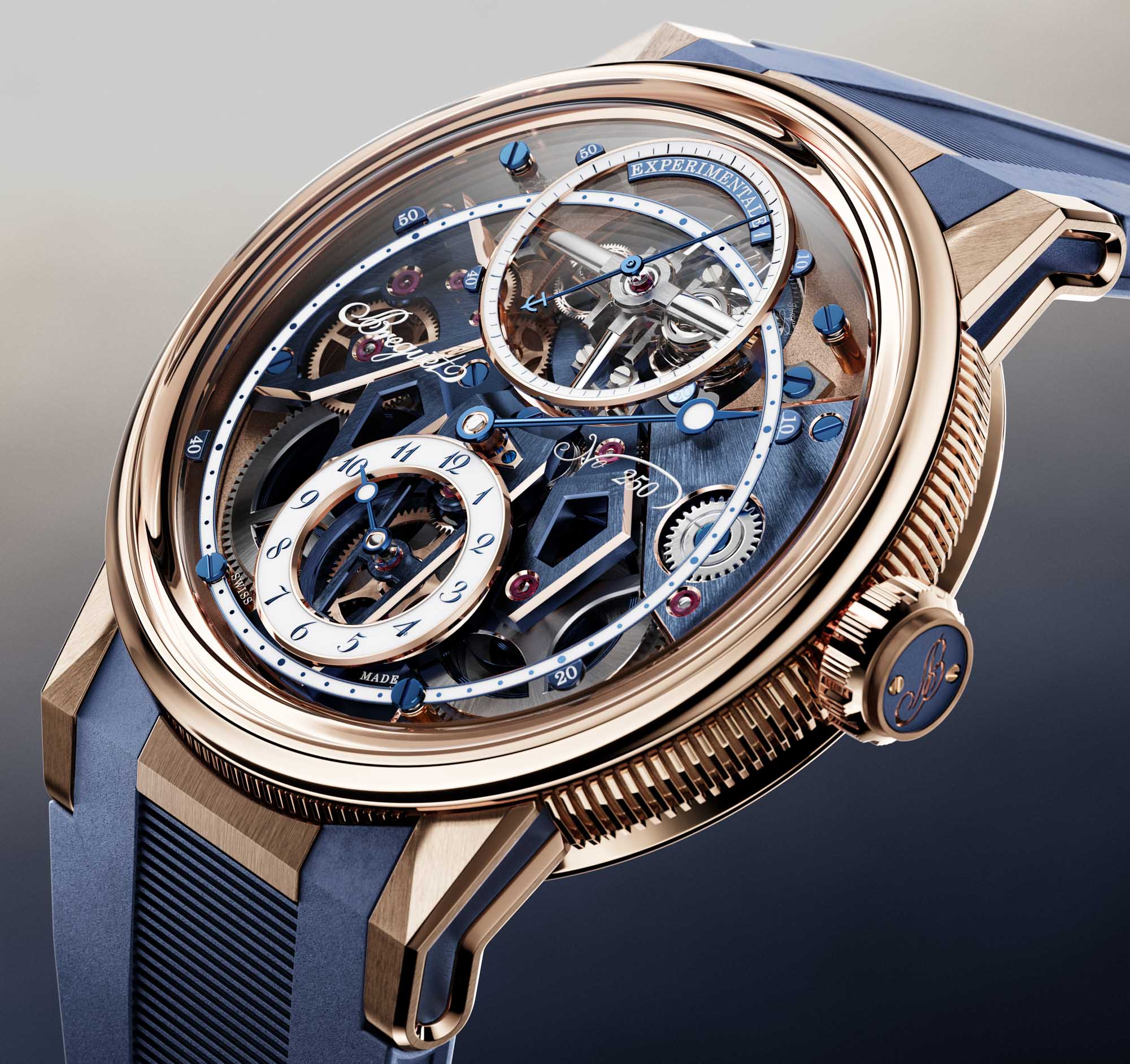 Breguet Expérimentale 1: dentro del experimento del tourbillon magnético de 10 Hz