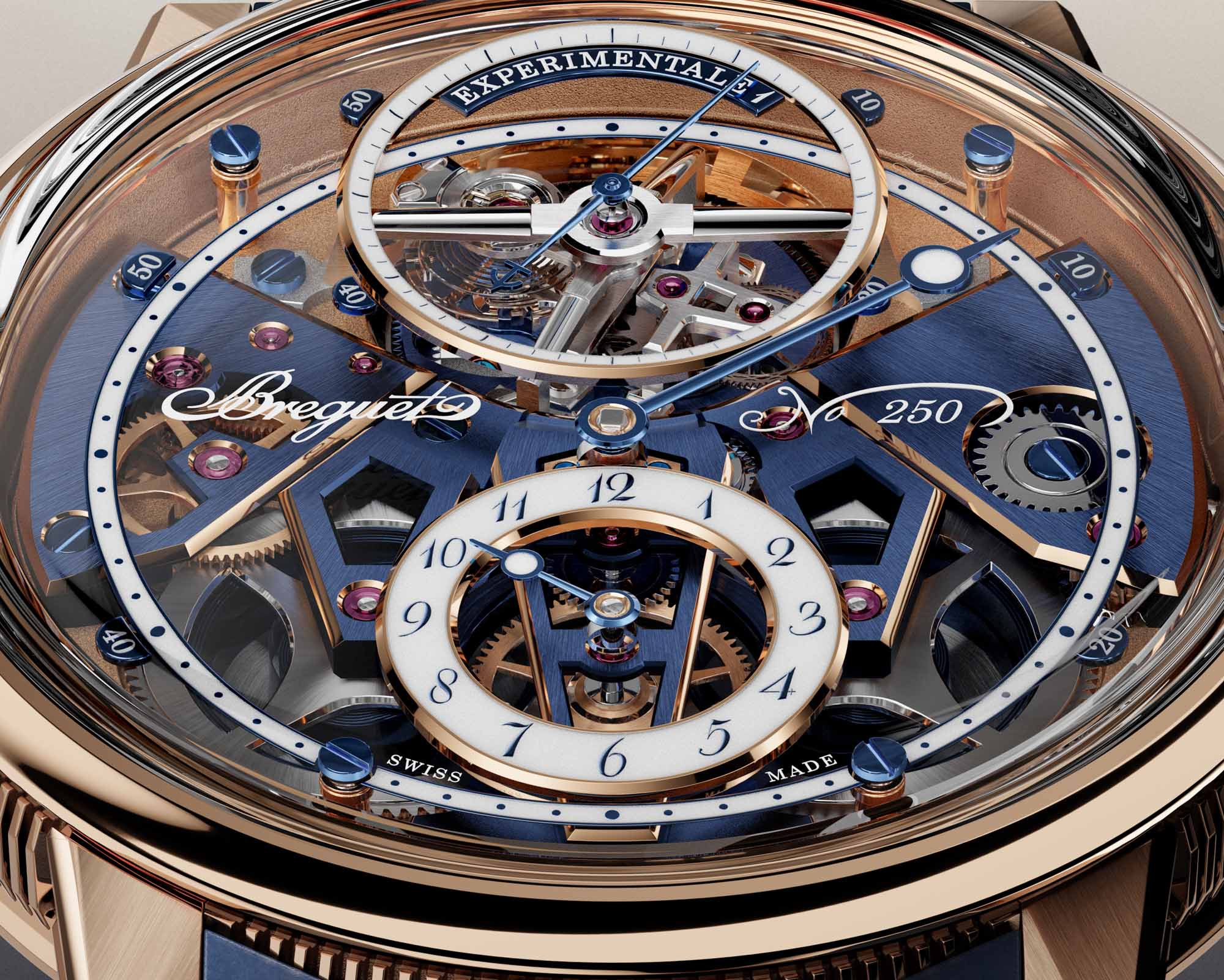 Breguet Expérimentale 1: dentro del experimento del tourbillon magnético de 10 Hz