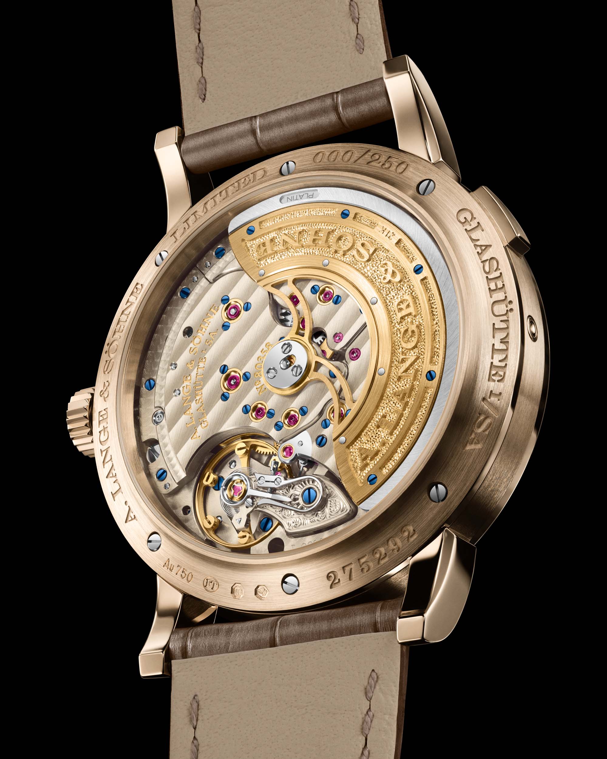 A. Lange & Söhne Lange 1 Daymatic Honeygold: clásico de culto en Honeygold