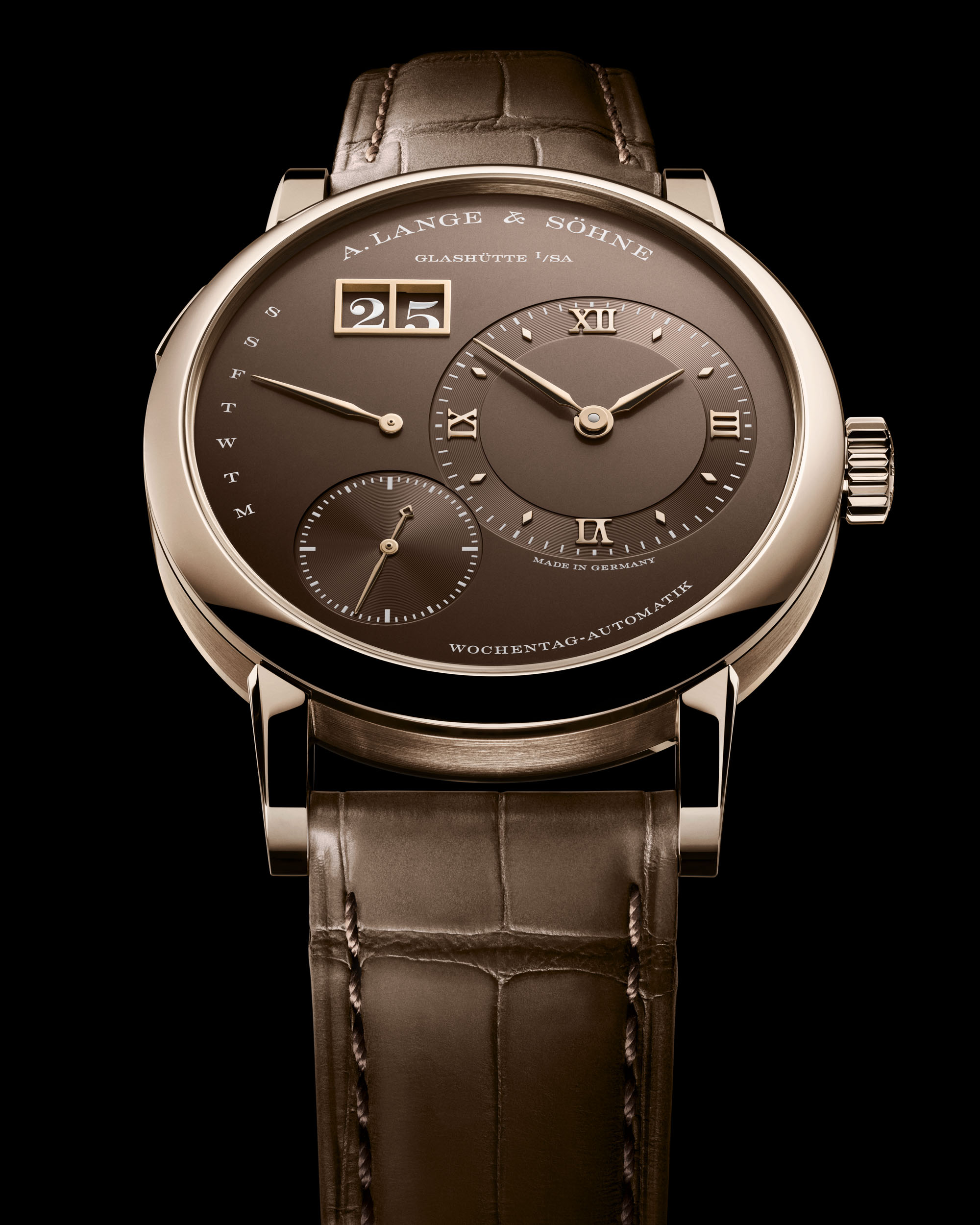 A. Lange & Söhne Lange 1 Daymatic Honeygold: clásico de culto en Honeygold